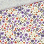 Popeline Leichter Baumwollstoff Bluetenmeer 2