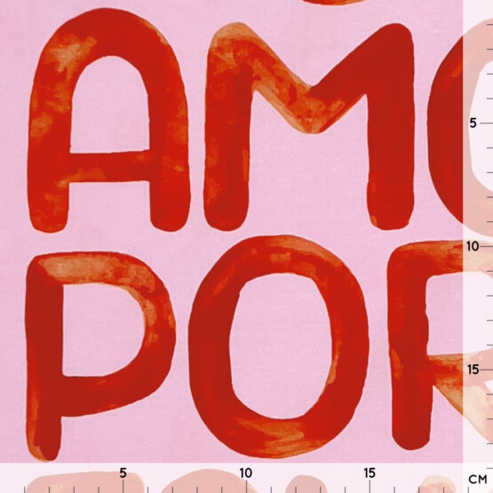 Single Jersey More Amor Por Favor Rosa 1