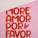 Single Jersey More Amor Por Favor Rosa