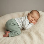 Baby Outfit Musselin Hose Levin Mint Jersey Shirt Weidenkaetzchen Kik