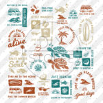 Beach Moments Plottermotiv DIY Stoffe