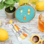 Diy Stoffe Outfit Inspiration Sticken Stickset Cold Drinks Stickrahmen