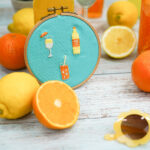 Diy Stoffe Outfit Inspiration Sticken Stickset Cold Drinks Stickrahmen9