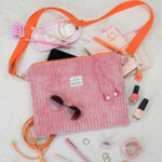 Diy Stoffe Inspiration 611h Tablettasche Kosmetiktasche Pink Orange Giesspaket Pink Love