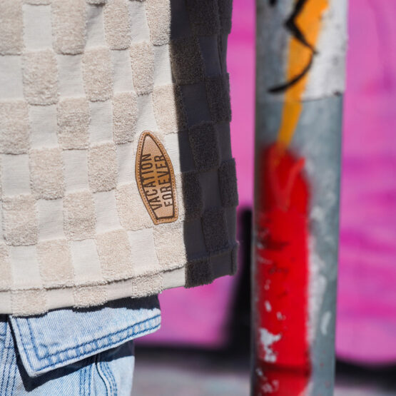 Diy Stoffe Outfit 583f Shirt Loose Fit Kids Frottee Check Label