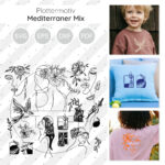 Mediterraner Mix Plottermotive Diy Stoffe 1