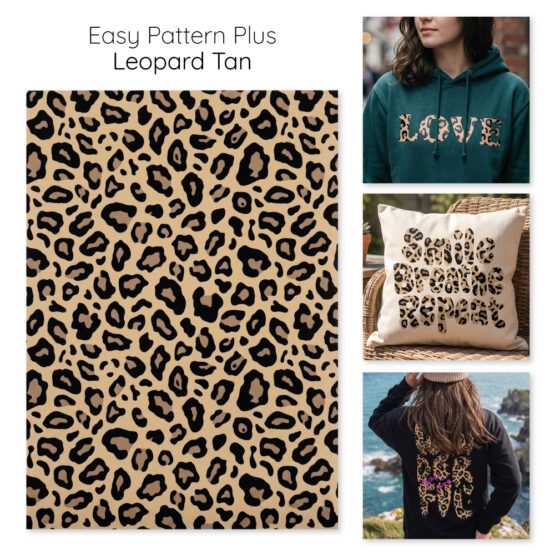 Plotterfolie Leopard Tan
