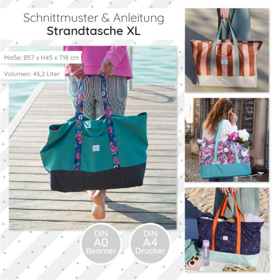 Strandtasche Xl Startbild Diy Stoffe 01