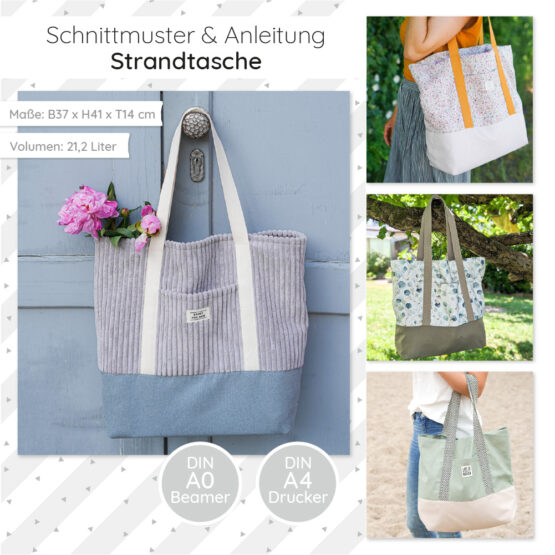 Strandtasche Startbild Diy Stoffe 01