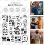 Beach Moments Plottermotiv DIY Stoffe 02