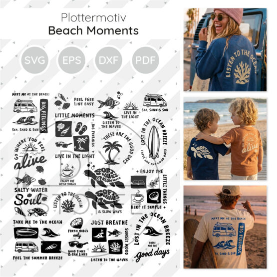 Beach Moments Plottermotiv Diy Stoffe 02