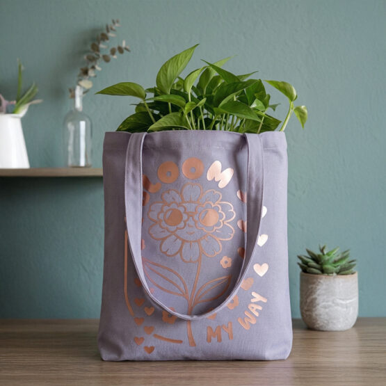 I Bloom My Way Plottermotiv Rose Gold Kif