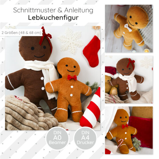 Lebkuchenfigur Startbild Diy Stoffe