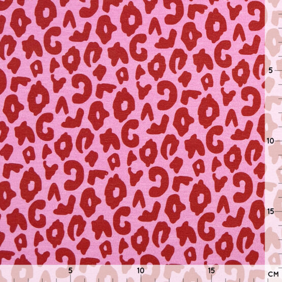 Single Jersey Leo Dunkles Scarlet Pink