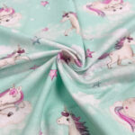 Single Jersey Unicorn Iced Mint 2