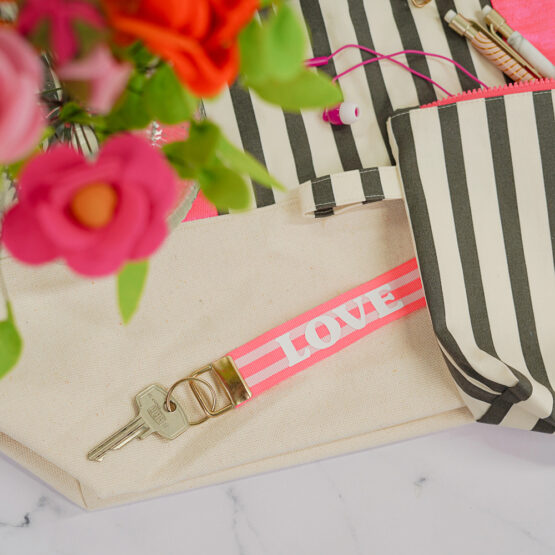 Diy Stoffe Inspiration 613a Pink Filz Schluessel Blume Draht Plott Love Webband
