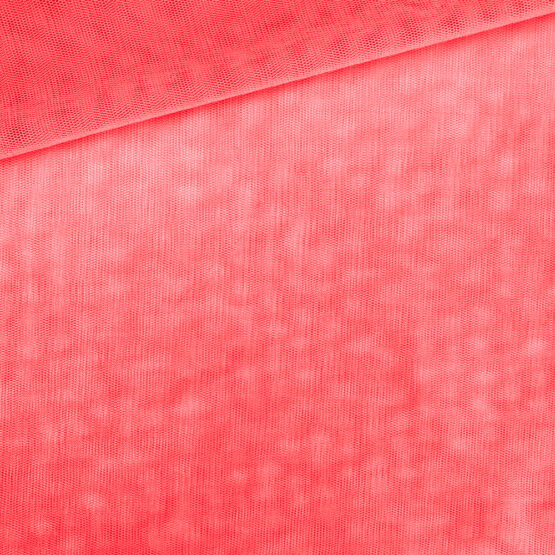 Tuellstoff Neon Koralle 1