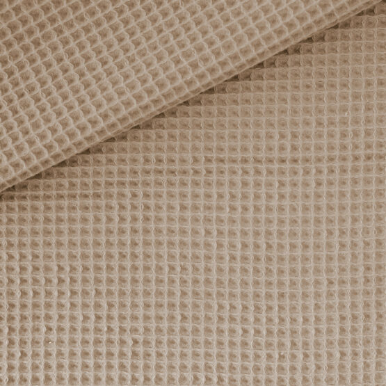 Waffelpique Light Dusty Beige