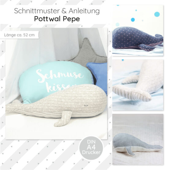 Pottwal Pepe Startbild Diy Stoffe 01