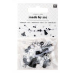 Armband Schwarz Weiss 1